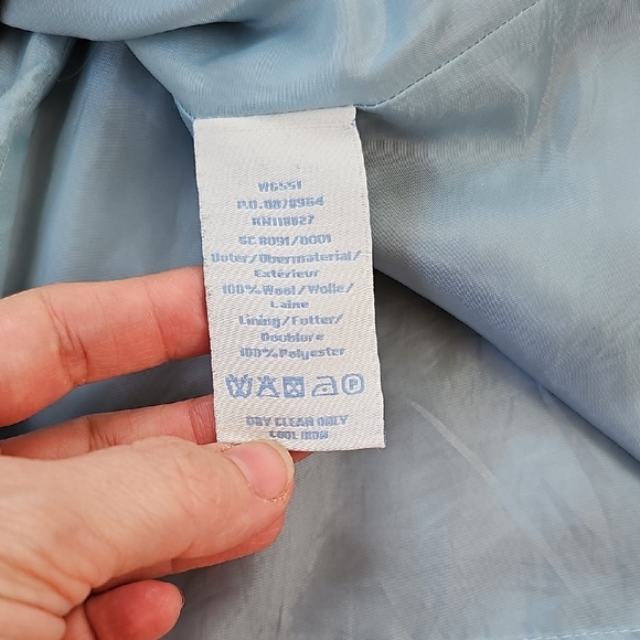 Boden Blue and Brown Polka Dot Pencil Skirt - Picture 7 of 7